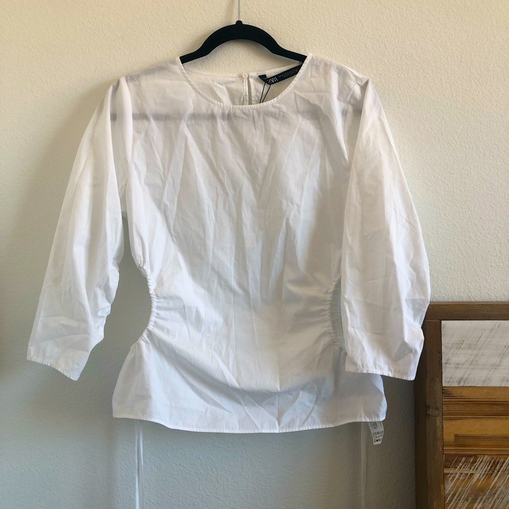NWT ZARA white top